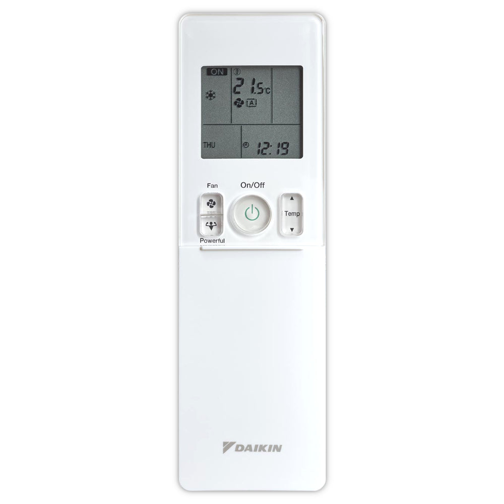 DAIKIN Split Klimaanlage Set | Perfera A-Serie | Fernbedienung Frontal fotografiert