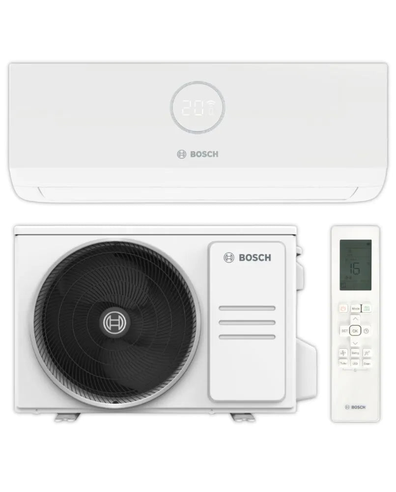 BOSCH Split Klimaanlage Komplett-Set | CL3000i 26 WE | 2,6 kW