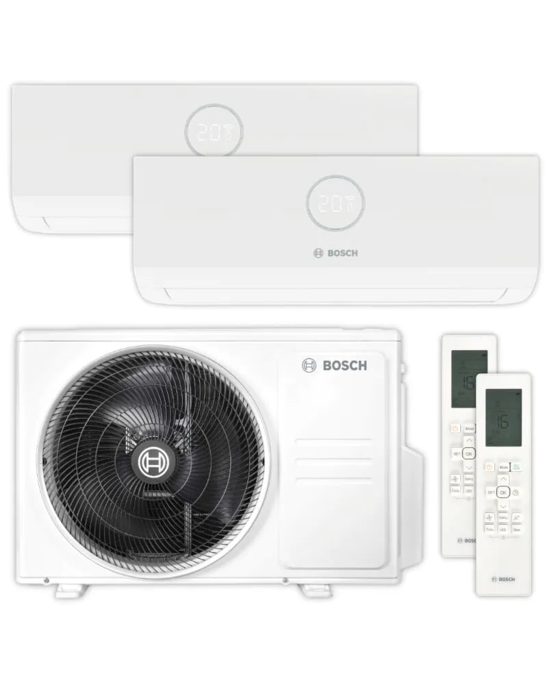 BOSCH Multisplit Klimaanlage Set | Climate 5000 M | 2,6 kW + 2,6 kW