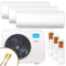 MIDEA Multisplit Klimaanlage | XTREME SAVE PRO | 2x2,6 kW + 3,5 kW | Quick-Connect
