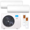MIDEA Multisplit Klimaanlage Set | XTREME SAVE PRO | 2,6 kW + 2,6 kW